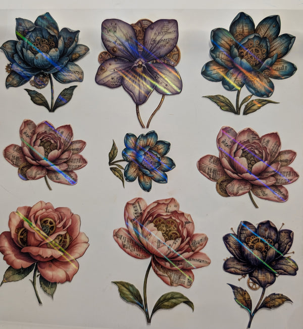 #114 Steampunk Floral