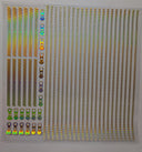 #122 Metallic Zippers 5 colors