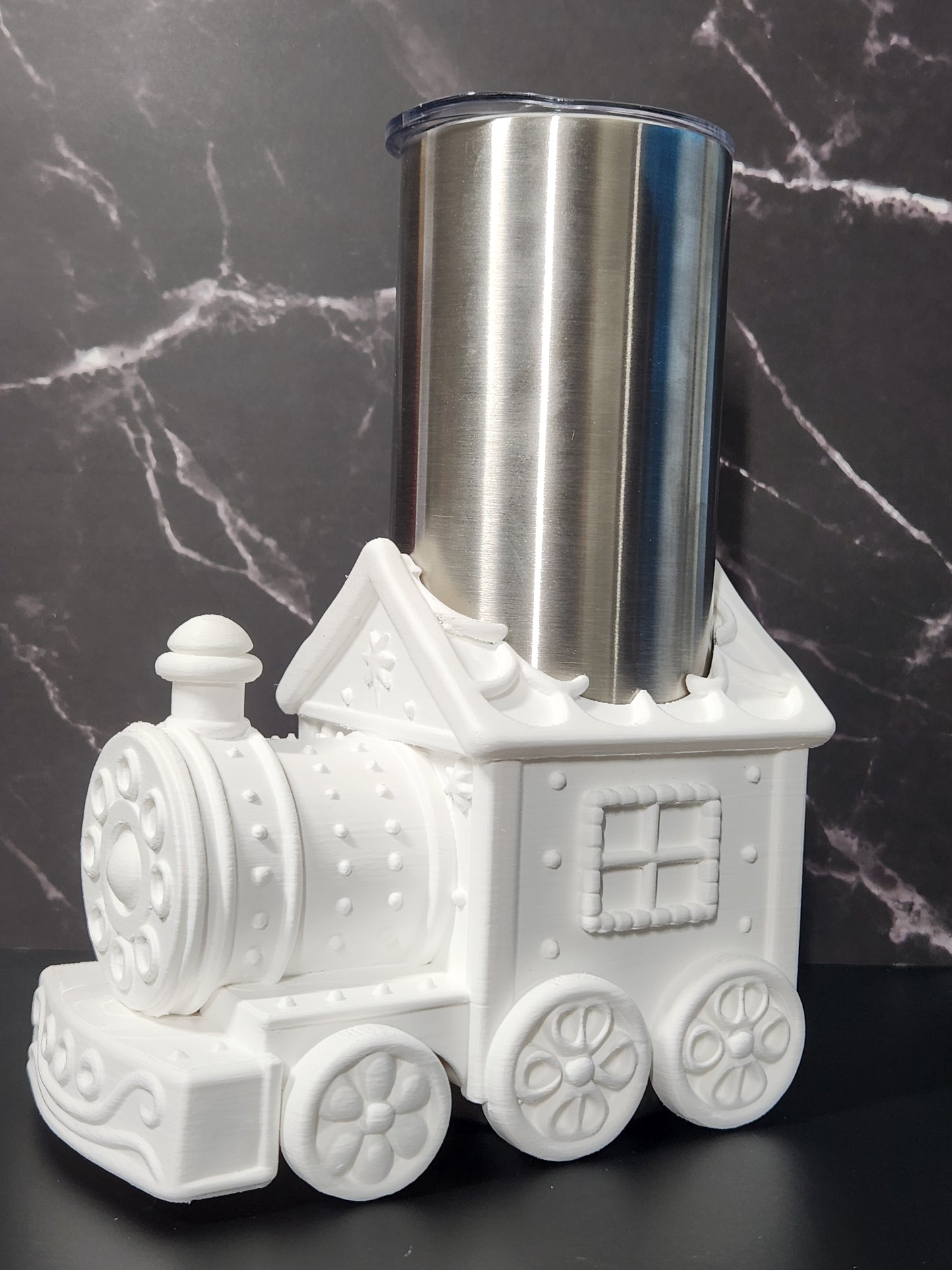 Gingerbread Train  - Tumbler sleeve