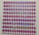 #62 Distressed Harlequin Shattered- available in Teal, Purple, Orange and Black