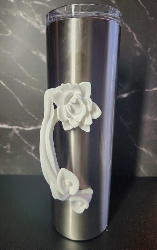 Lotus and lillys - Tumbler handle