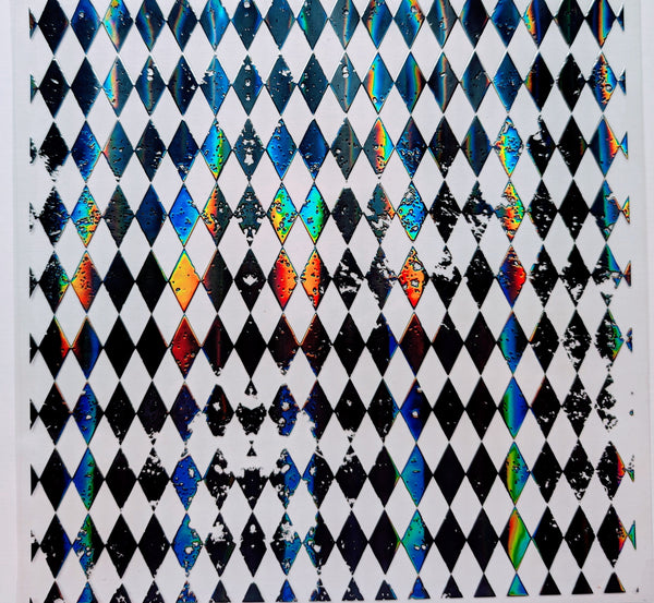 #81 Holographic Harlequin 7 Colors