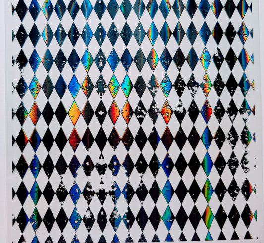 #81 Holographic Harlequin 7 Colors