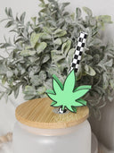 420 Leaf - Straw topper (In Color)
