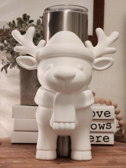 Standing Reindeer - Tumbler sleeve