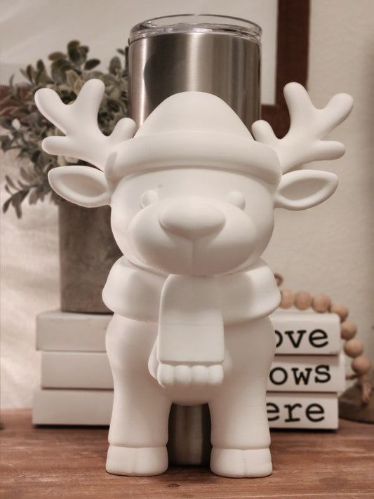 Standing Reindeer - Tumbler sleeve
