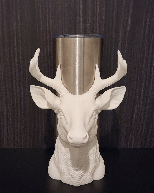XL Deer Bust - Tumbler Element