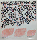 #126  Holographic Pink Leopard and Lace