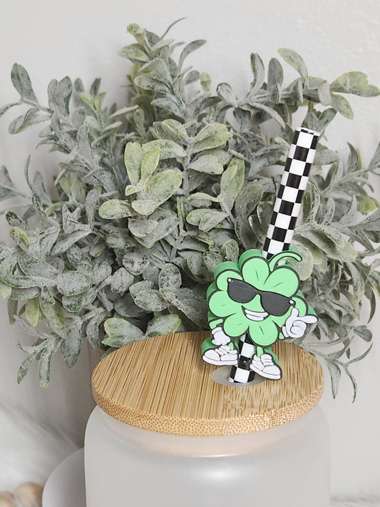 Lucky Guy - Straw topper (In Color)