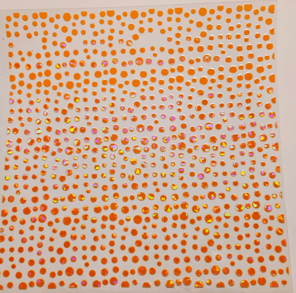 #65 Polka dots Shattered- 7 color options