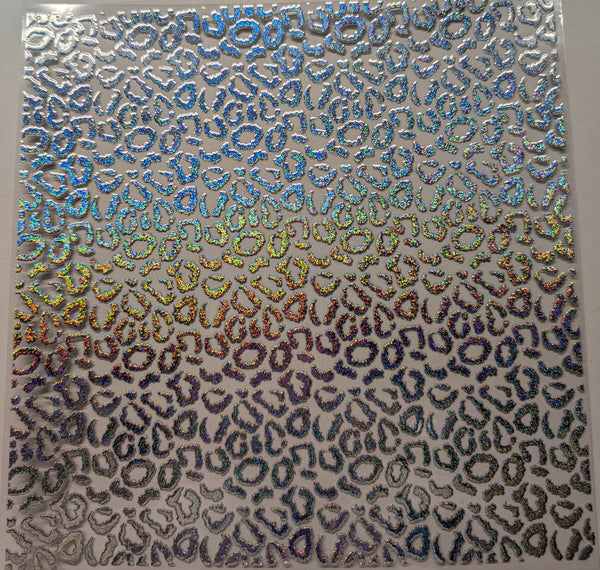 #109 Leopard Sand Holographic