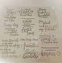 #14 Metallic UV DTF-Inspirational- available in Gold and Silver