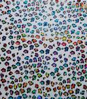 #78 Neon Leopard Spots Shattered effect