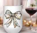 Fall patchwork bow #3 UV DTF Decals