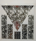 #134 Lace Vsplit Metalliic 4 color options