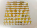 #13 Metallic UV DTF-Distressed Harlequin- available in Gold and Silver and opal white