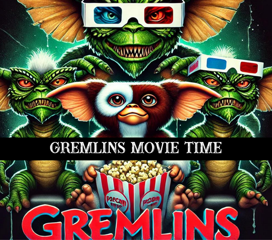 Gremlins movie time -Adhesive vinyl wrap