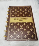 Brown and Gold Bougie -3d printed notebook