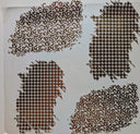 #142 Metallic Houndstooth and Leopard  patches