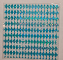 #62 Distressed Harlequin Shattered- available in Teal, Purple, Orange and Black