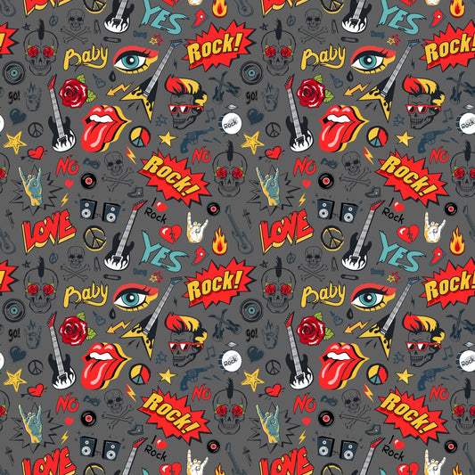 Rock It Baby - Adhesive Vinyl Sheets