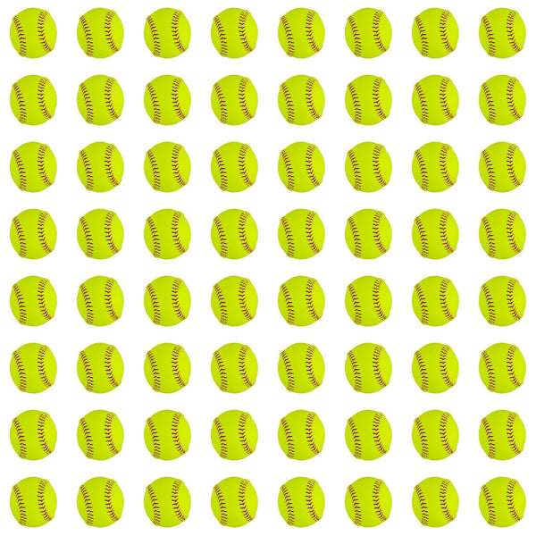 Softball - Adhesive Vinyl 12x12 Sheet