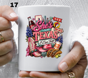 She's from Texas i can tell- UV DTF Decal (27 variants)