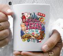 She's from Texas i can tell- UV DTF Decal (27 variants)