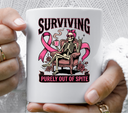Surviving Purely Out of Spite- UV DTF Decal