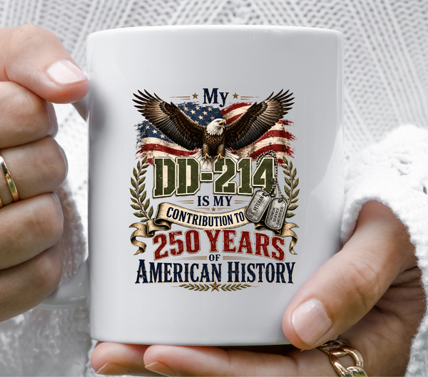 My contribution to American history - UV DTF Decal