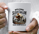 Sleepy Hollow where legend never die- UV DTF Decal