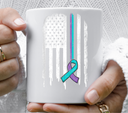 Suicide Awareness flag- UV DTF Decal