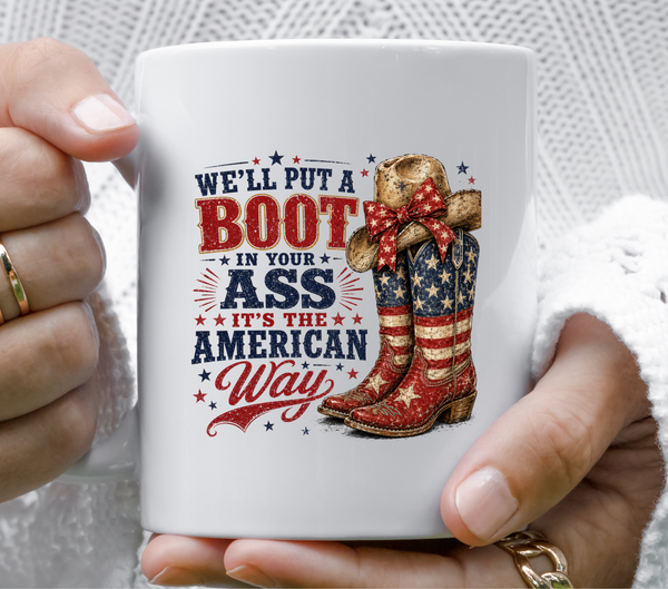 The American way- UV DTF Decal