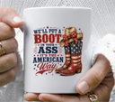 The American way- UV DTF Decal