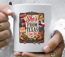 She's from Texas i can tell- UV DTF Decal (27 variants)