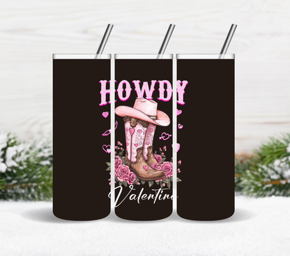 Howdy Valentine - UV DTF Decal - 2 variants