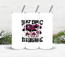 Don't Panic its Organic Mushrooms - UV DTF Decal