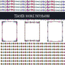 Teacher Doodle Patchwork Set