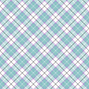 Teal And Purple Plaid - Adhesive Vinyl