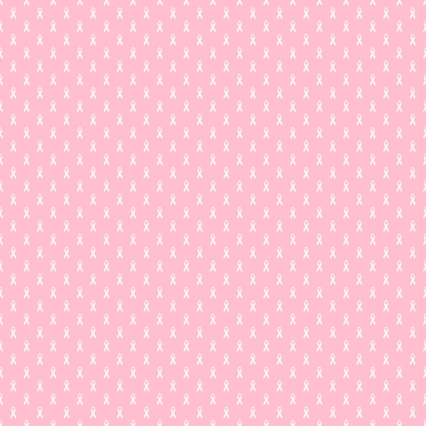 White on Pink Awareness Ribbons - Adhesive Vinyl Sheets