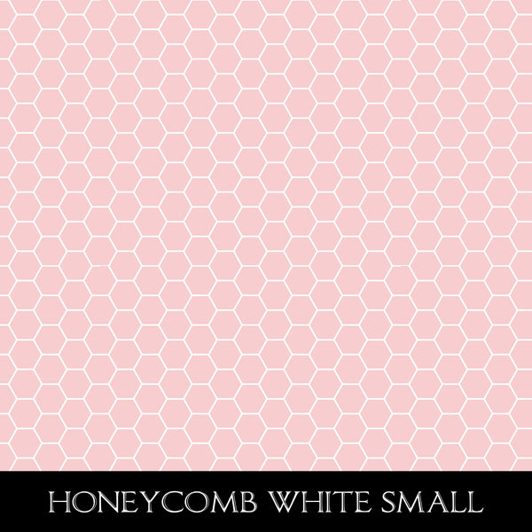 Honey comb UV DTF Decal Sheets 8 colors  2 sizes available