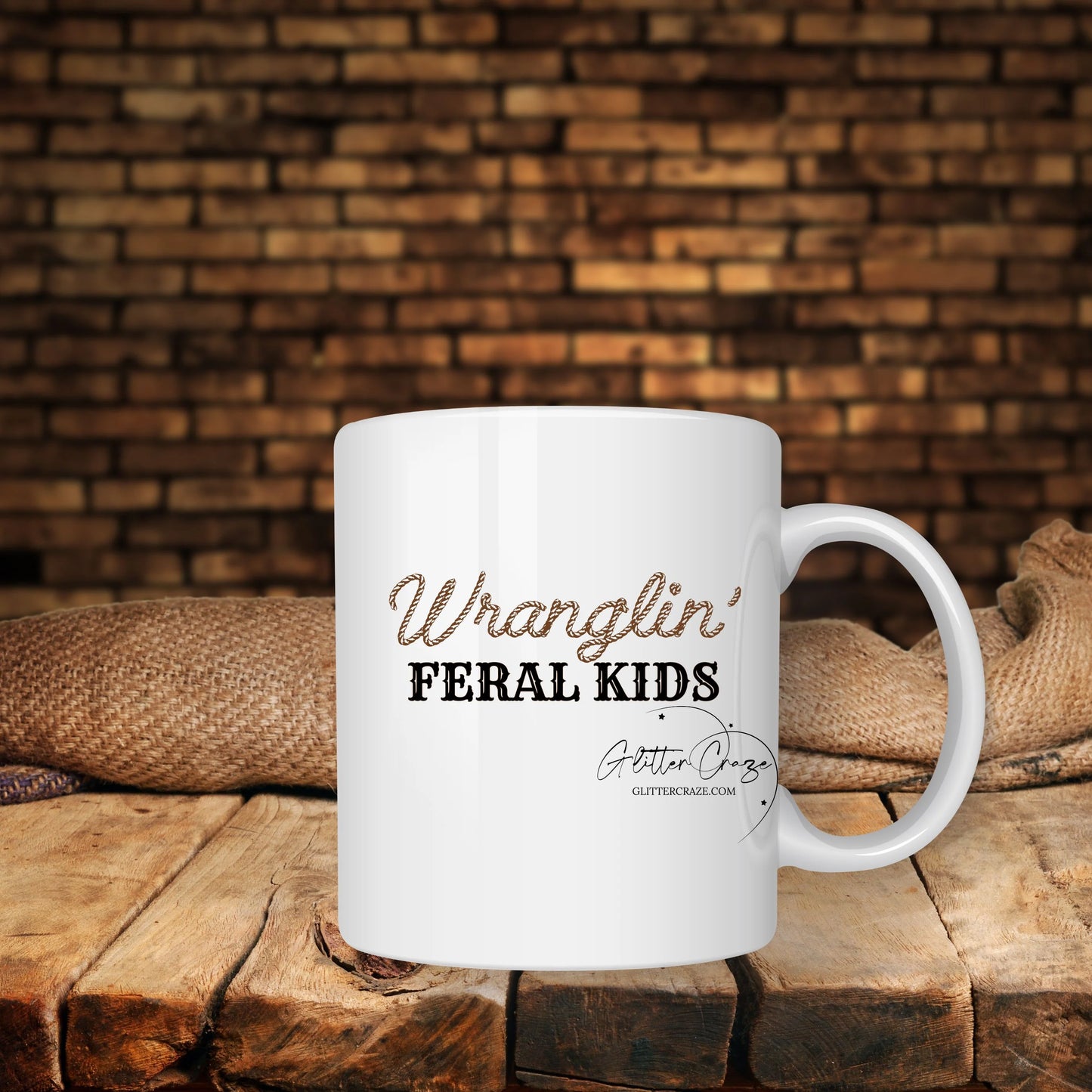 Wranglin Feral Kids - UV DTF Decal